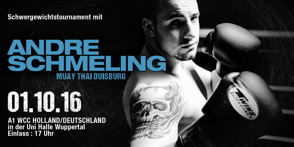 Andre Schmeling, Schwergewichts-Tournament 01.10.16 Wuppertal