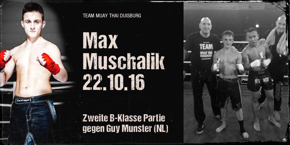zweite B-Klasse Partie für Max Muschalik am 22.10.16